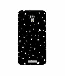 Amazon Brand - Solimo Designer Sperking Stars 3D Printed Hard Back Case Mobile Cover for Micromax Canvas Spark Q380