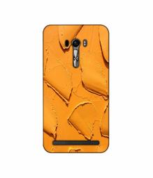 Amazon Brand - Solimo Designer Yellow Texture Wall 3D Printed Hard Back Case Mobile Cover for Asus Zenfone Selfie ZD551KL