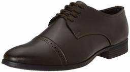 Amazon Brand - Symbol Men's Brown Synthetic Formal Shoes - 9 UK (AZ-KY-358)