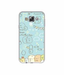 Amazon Brand - Solimo Designer Random UV Printed Soft Back Case Mobile Cover for Samsung Galaxy E5