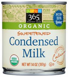 365 Everyday Value, Organic Condensed Milk, Sweetened, 14 oz