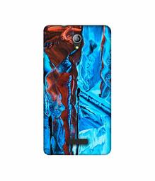 Amazon Brand - Solimo Designer Zik Zak Color Mixing 3D Printed Hard Back Case Mobile Cover for Micromax Canvas Pace 4G Q416