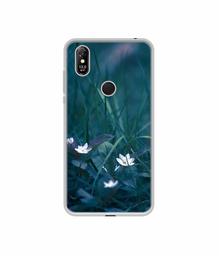 Amazon Brand - Solimo Designer White Flower UV Printed Soft Back Case Mobile Cover for Coolpad Cool 3 Plus