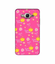 Amazon Brand - Solimo Designer Little Princess Pattern 3D Printed Hard Back Case Mobile Cover for Samsung Galaxy J2 Prime