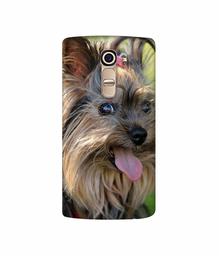 Amazon Brand - Solimo Designer Hairy Puppy 3D Printed Hard Back Case Mobile Cover for LG G4