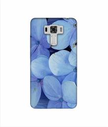 Amazon Brand - Solimo Designer Light Blue Flower Photography 3D Printed Hard Back Case Mobile Cover for Asus Zenfone 3 Laser ZC551KL