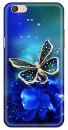 Amazon Brand - Solimo Designer Butterfly Design 3D Printed Hard Back Case Mobile Cover for Oppo F3