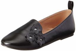 Amazon Brand - Symbol Women's Black Ballet Flats-5 UK (38 EU) (8 US) (SYM-WS-002)