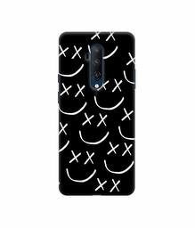 Amazon Brand - Solimo Designer Cross Texture 3D Printed Hard Back Case Mobile Cover for OnePlus 7T Pro