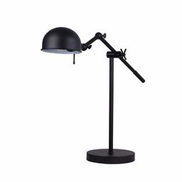 Amazon Brand – Stone & Beam Pharmacy Articulating Task Table Desk Lamp with LED Light Bulb And USB Port - 28.75 x 22 x 8.5 Inches, Oil-Rubbed Bronze