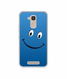 Amazon Brand - Solimo Designer Happy UV Printed Soft Back Case Mobile Cover for Intex Elyt E7