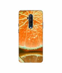 Amazon Brand - Solimo Designer Orange Slice 3D Printed Hard Back Case Mobile Cover for OnePlus 7T Pro