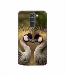 Amazon Brand - Solimo Designer Birds 3D Printed Hard Back Case Mobile Cover for LG K7