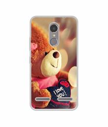 Amazon Brand - Solimo Designer Teddy Bear UV Printed Soft Back Case Mobile Cover for Lenovo K6 Power