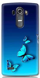 Amazon Brand - Solimo Designer Butterfly Design 3D Printed Hard Back Case Mobile Cover for LG G4