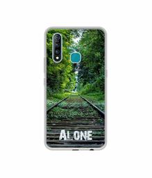 Amazon Brand - Solimo Designer Alone UV Printed Soft Back Case Mobile Cover for Vivo Z1 Pro