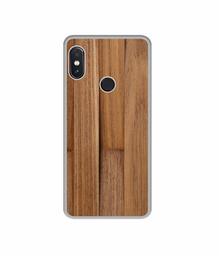 Amazon Brand - Solimo Designer Wooden Art UV Printed Soft Back Case Mobile Cover for Mi Redmi Note 5 Pro