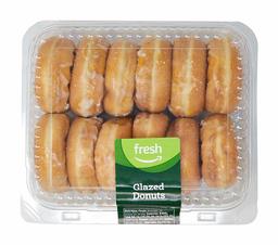 Fresh Brand – Glazed Donuts, 24 oz (12 ct)