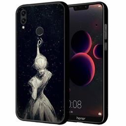 Amazon Brand - Solimo Designer Star Printed Hard Back Case Mobile Cover forHonor 8C (D1282)