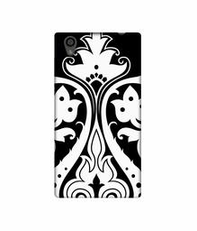 Amazon Brand - Solimo Designer S Shape Rangoli 3D Printed Hard Back Case Mobile Cover for Sony Xperia L1