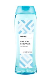 Amazon Brand - Solimo Body Wash, Cool Mist Scent, 21 fl oz (Pack of 1)