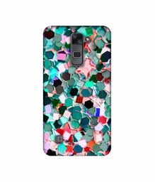 Amazon Brand - Solimo Designer Multicolor Stone 3D Printed Hard Back Case Mobile Cover for LG Stylus 2