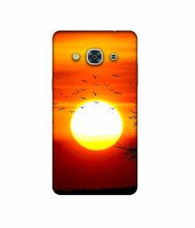 Amazon Brand - Solimo Designer Sunset View 3D Printed Hard Back Case Mobile Cover for Samsung Galaxy J3 Pro