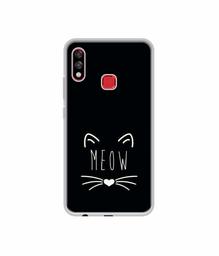 Amazon Brand - Solimo Designer Meow UV Printed Soft Back Case Mobile Cover for Infinix Hot 7 pro