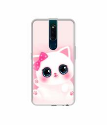 Amazon Brand - Solimo Designer Babby Kitty UV Printed Soft Back Case Mobile Cover for Oppo F11 Pro