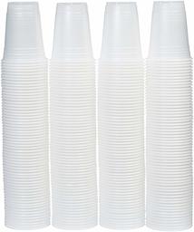 AmazonBasics Plastic Disposable Party Cups, 473 ml /16 fl. oz. Pack of 240