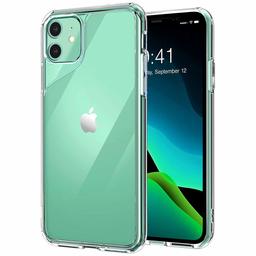 Amazon Brand - Solimo Mobile Cover for Apple iPhone 11 (Soft & Flexible Back Case), Transparent