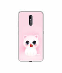 Amazon Brand - Solimo Designer Kitty UV Printed Soft Back Case Mobile Cover for Nokia 3.2