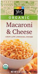 365 Everyday Value, Organic Macaroni & Cheese, 6 oz