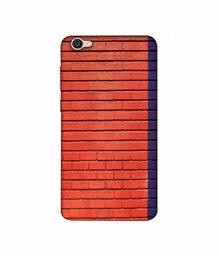 Amazon Brand - Solimo Designer Red and Purple Brick 3D Printed Hard Back Case Mobile Cover for Vivo V5