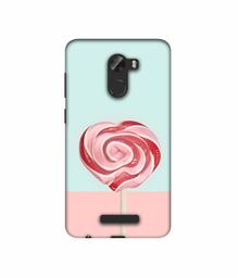 Amazon Brand - Solimo Designer Round Candy 3D Printed Hard Back Case Mobile Cover for Gionee A1 Lite