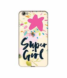 Amazon Brand - Solimo Designer Super Girl 3D Printed Hard Back Case Mobile Cover for Vivo Y66