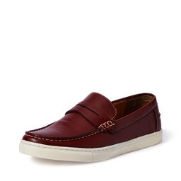 Amazon Brand - Symbol Men's Cherry Synthetic Loafers-7 (AZ-KY-104C)