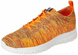 Amazon Brand - Symactive Men's Orange Running Shoes-9 UK (SYM-GI-044)