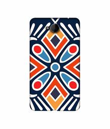 Amazon Brand - Solimo Designer Rangolee 3D Printed Hard Back Case Mobile Cover for Microsoft Lumia 650