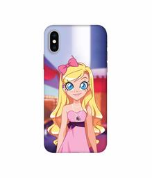 Amazon Brand - Solimo Designer Small Princess Vector 3D Printed Hard Back Case Mobile Cover for Apple iPhone Xs Max