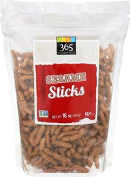 365 Everyday Value, Sesame Sticks, 16 Ounce