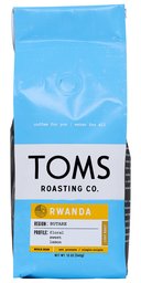 TOMS ROASTING CO Rwanda Whole Bean Coffee, 12 OZ