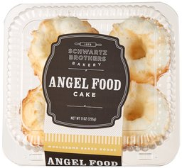 Schwartz Brothers Bakery, Angel Food Cakes, 4 ct, 9 oz