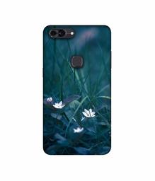 Amazon Brand - Solimo Designer White Flower UV Printed Soft Back Case Mobile Cover for Lava Z90