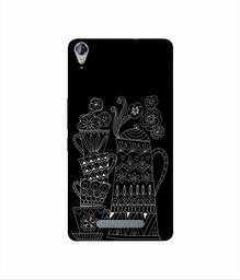 Amazon Brand - Solimo Designer Cups and Tea Pot 3D Printed Hard Back Case Mobile Cover for Micromax Canvas Juice 3Plus Q394