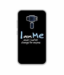 Amazon Brand - Solimo Designer Quotes UV Printed Soft Back Case Mobile Cover for Asus Zenfone 3 ZE520KL