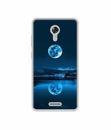 Amazon Brand - Solimo Designer Moon Pattern Print UV Printed Soft Back Case Mobile Cover for Panasonic Eluga A3 Pro