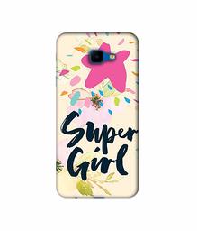 Amazon Brand - Solimo Designer Super Girl 3D Printed Hard Back Case Mobile Cover for Samsung Galaxy J4 Core