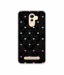 Amazon Brand - Solimo Designer Heart Texture UV Printed Soft Back Case Mobile Cover for Coolpad Mega 5A