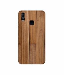 Amazon Brand - Solimo Designer Wooden Art 3D Printed Hard Back Case Mobile Cover for Vivo Y95